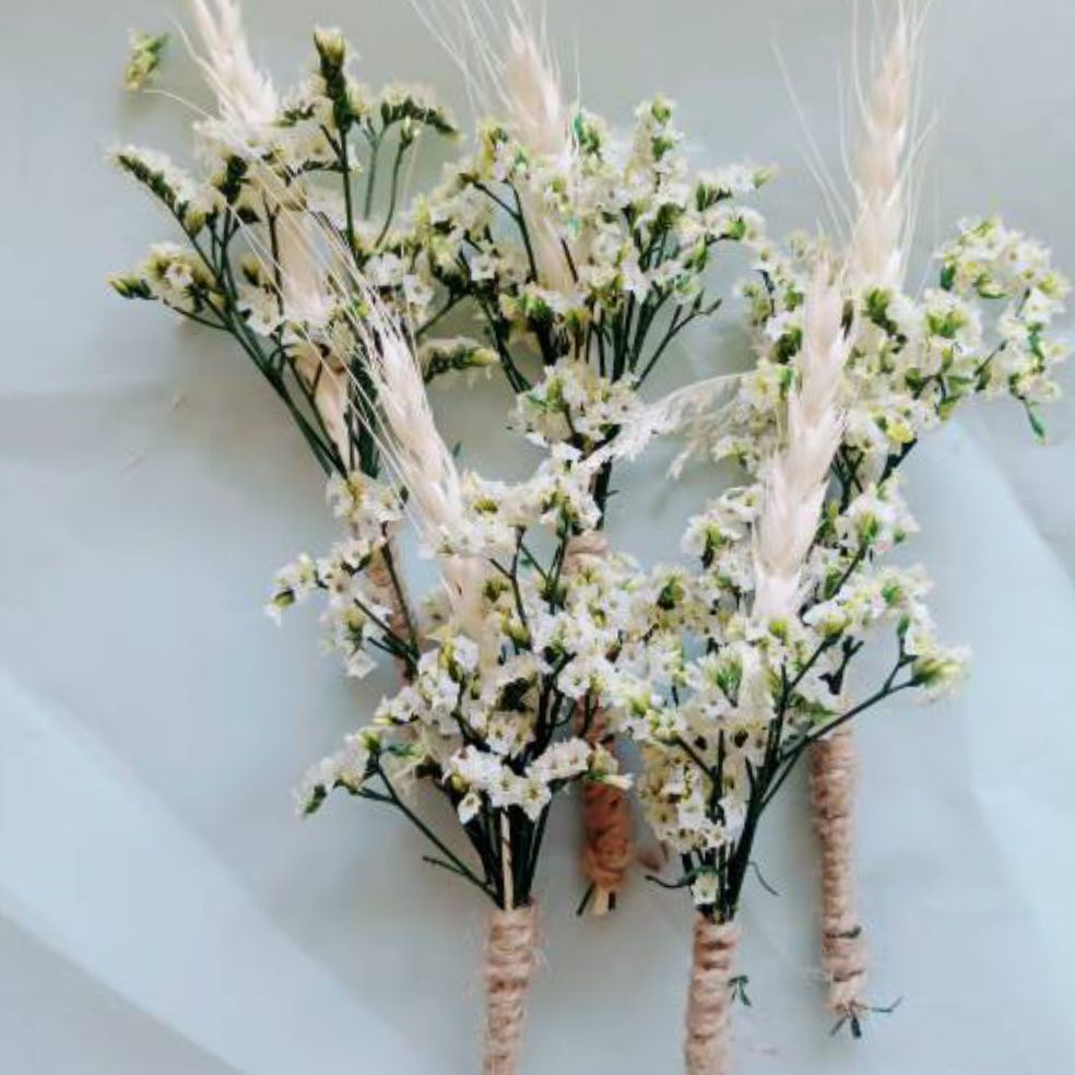Poothi Boutonniere Dried Flower for DIY gift craft Mini Dried Flower ...