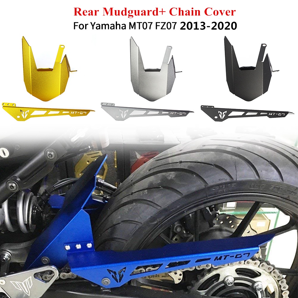 Motorcycle Rear Tire Hugger Fender Mudguard For Yamaha MT07 FZ07 FZ-07 ...