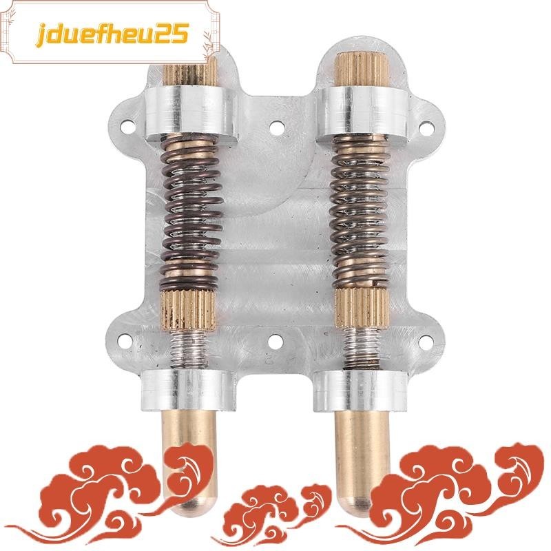 Floating Tremolo Bridge Stabilizer - Dual-Brass-Rod Trem Stopper For Electric Guitars With Tremolo Bridge