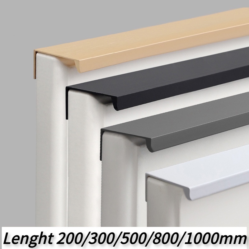 Embedded Wardrobe Door Handle for Edge-Mounted Cabinets and Wardrobes ...