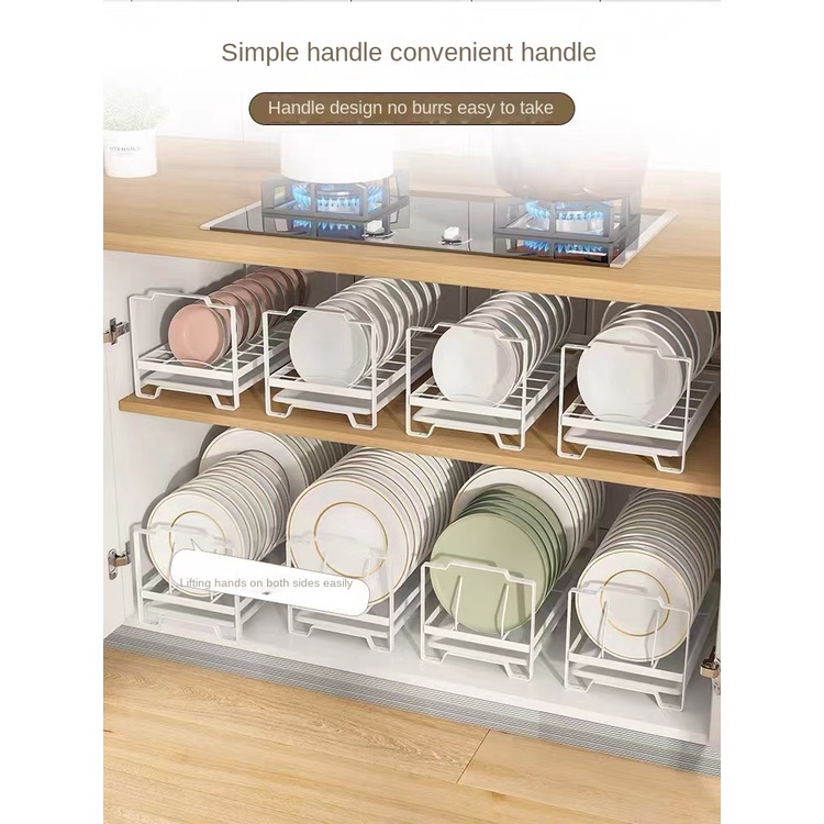 【Fast Shipping】Rack Dish Plate Bowl Storage Rack Home Cupboard Storage Rack Dishes Rack Bowl cod