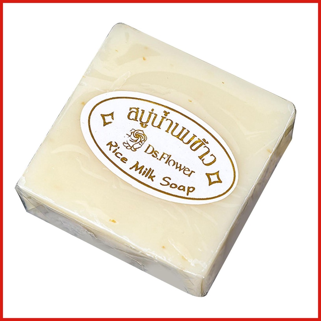 Rice Soap Gentle Natural Thai Rice Soap for Skin Nourishment Goat Milk