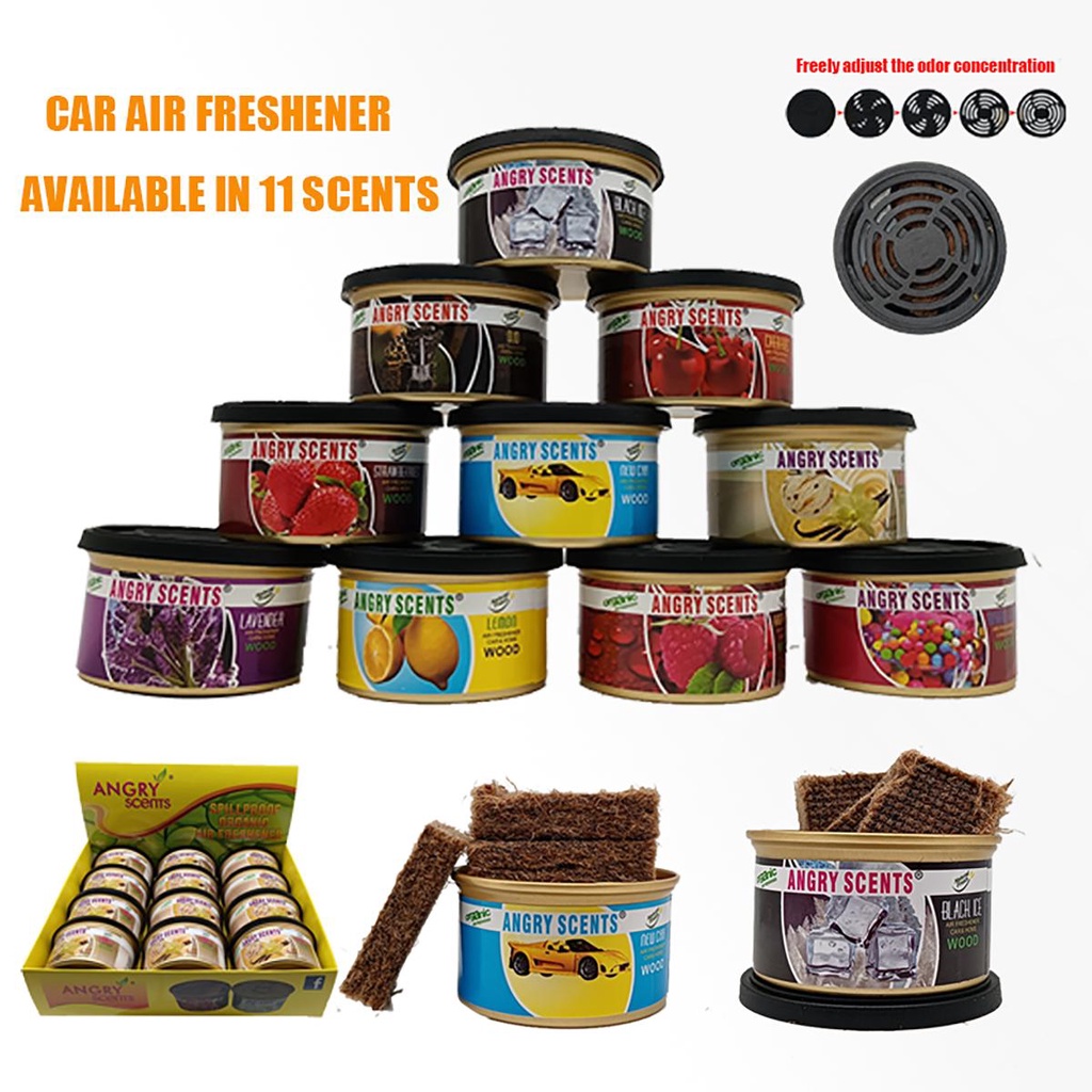Organic Car Air Fresheners Odor Eliminator Essential LongLasting