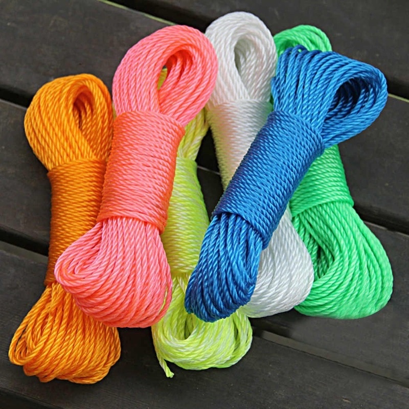 Browns 10m Clothesline Nylon Outdoor Sampayan Reusable Rope Clothes ...
