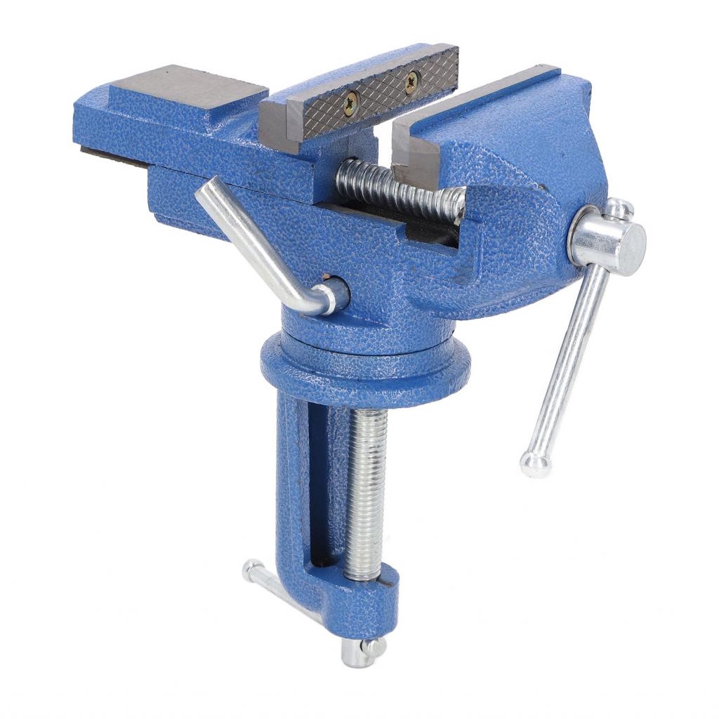 Bench Vise Heavy Duty 80mm Jaw 360 Degree Rotation Universal Table ...