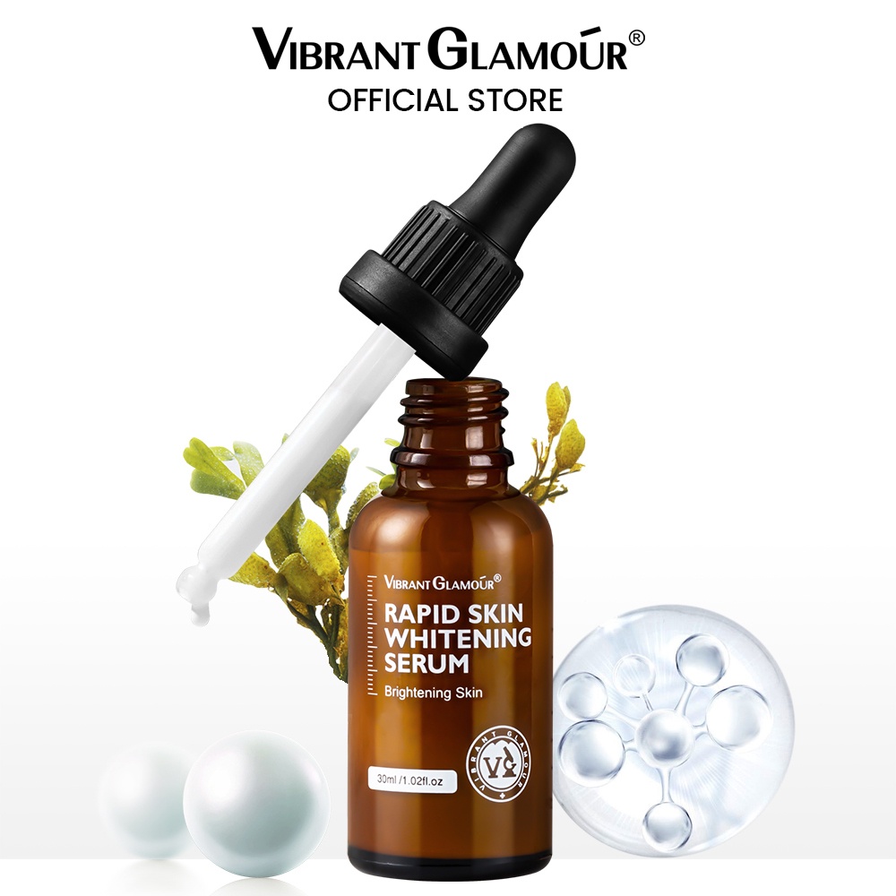 VIBRANT GLAMOUR FDA Rapid Skin Whitening Serum Niacinamide Pearl