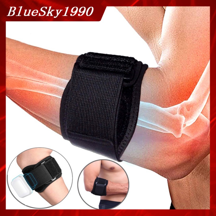【COD】1Pcs Adjustable Sports Tennis Elbow Brace Fitness Elbow Brace