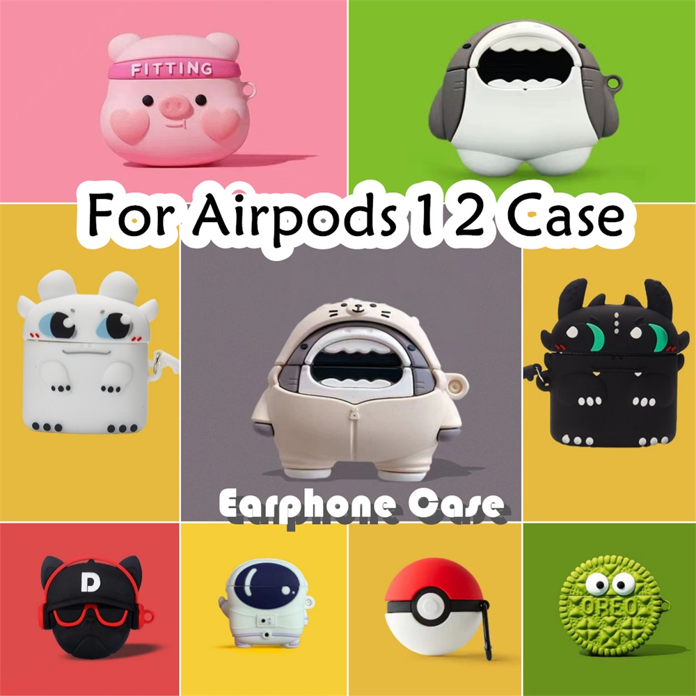 【Discount】For Airpods 1 2 Case Trendy Cartoon Series Soft Silicone ...