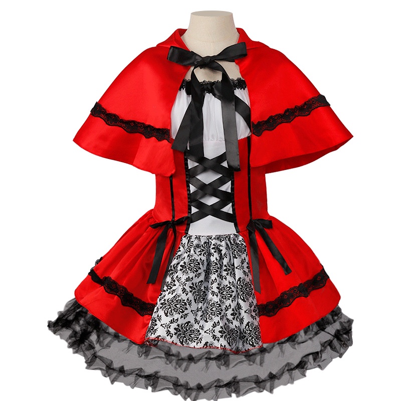 Character Dress up Costume New Little Red Riding Hood Costume Castle ...