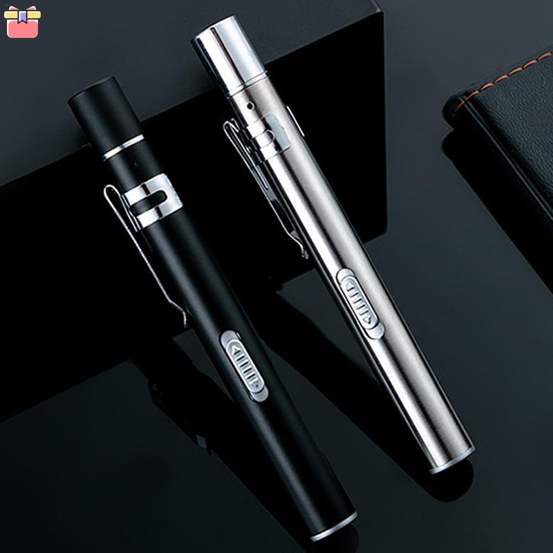 Reusable Portable LED Flashlight Medical First Aid Pen Light Torch Lamp