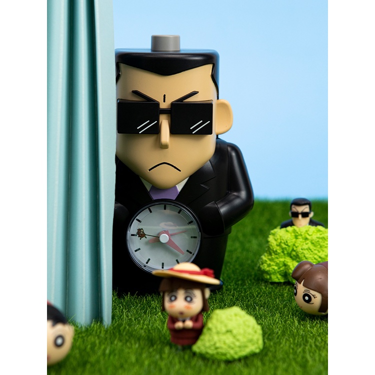 Korean Genuine Crayon ShinChan Black Chicken Alarm Clock Xiaoai's