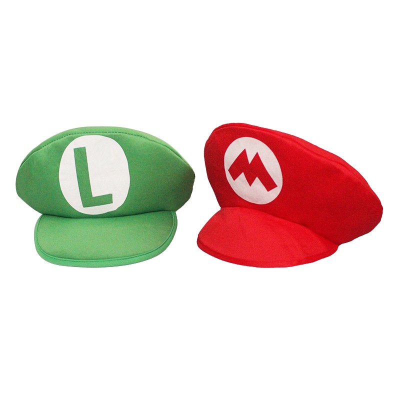 Super Mario Hat Birthday Luigi Cartoon Cosplay Hats Classic toys Anime ...