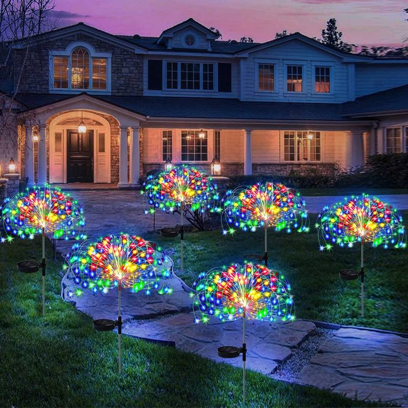 Christmas decorations Solar Garden Lights Outdoor Waterproof LED ...