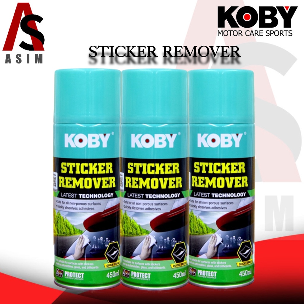 ASIM Motor Koby Sticker Remover Residue Paint Remover Quickly Remove