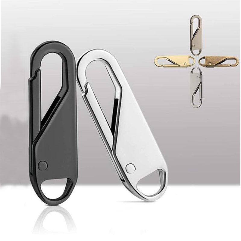 Multi Purpose Zipper Head Detachable Metal Zipper Head For Bags