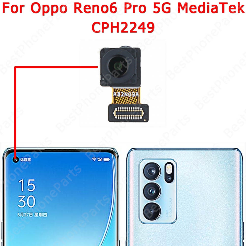 Front Back View Rear Selfie Facing Big Camera Module For OPPO Reno5 ...