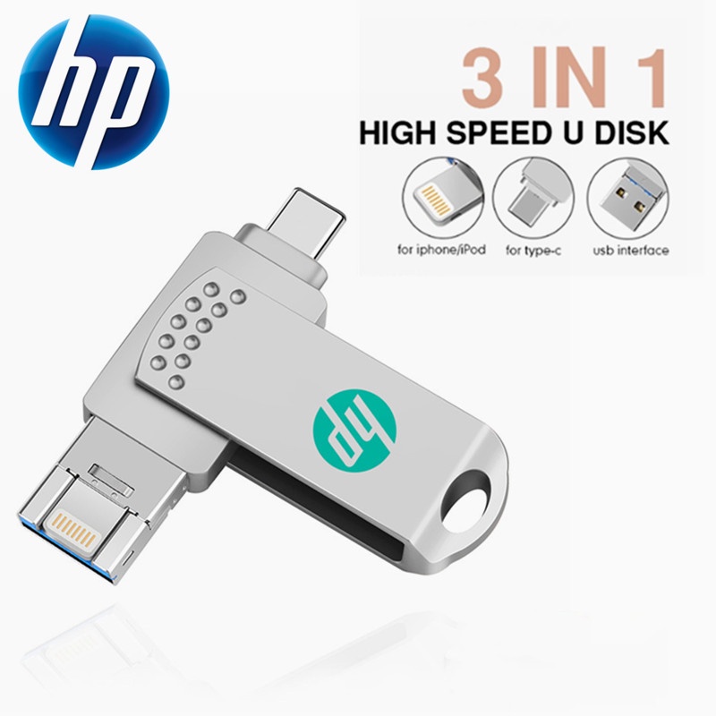 HP OTG Pen Drive 512GB 1TB Type-C USB3.0 Mutual Transmit Flash Drive ...