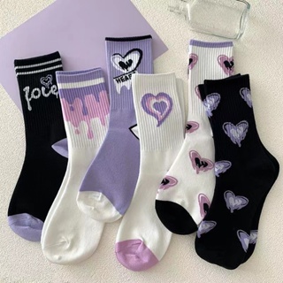 Women Socks Flowers Dress Socks Girls Famale Cute Socks Harajuku