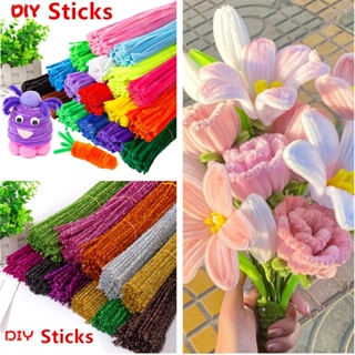 20pcs Chenille Stems For Making Various Crafts Such As Flower