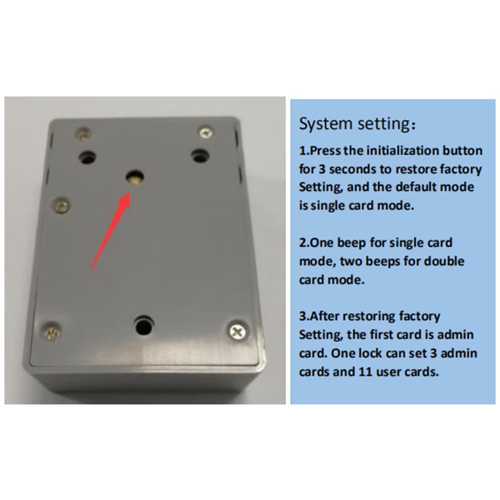 T3 Invisible RFID Free Opening Smart IC Card Sensor Cabinet Lock Locker ...