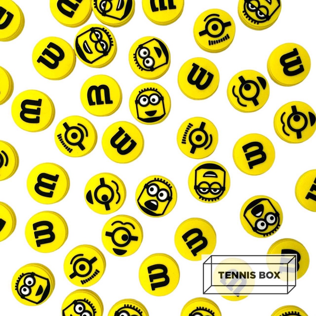 Tennis Dampener Wilson Minions Tennis, Many Patterns, Genuine, Fast ...