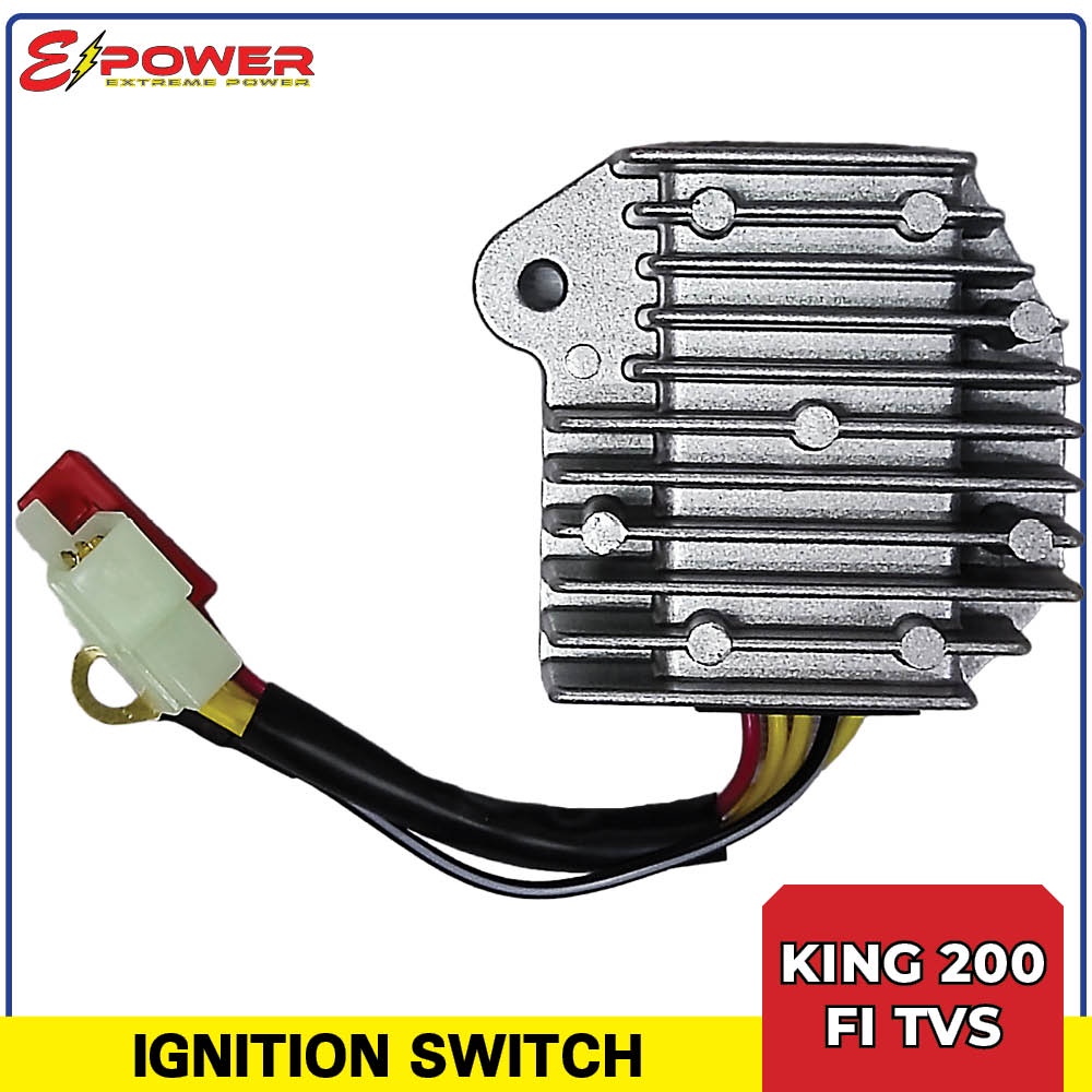 EPOWER TVS KING 200 FI Rectifier / Regulator Shopee Philippines