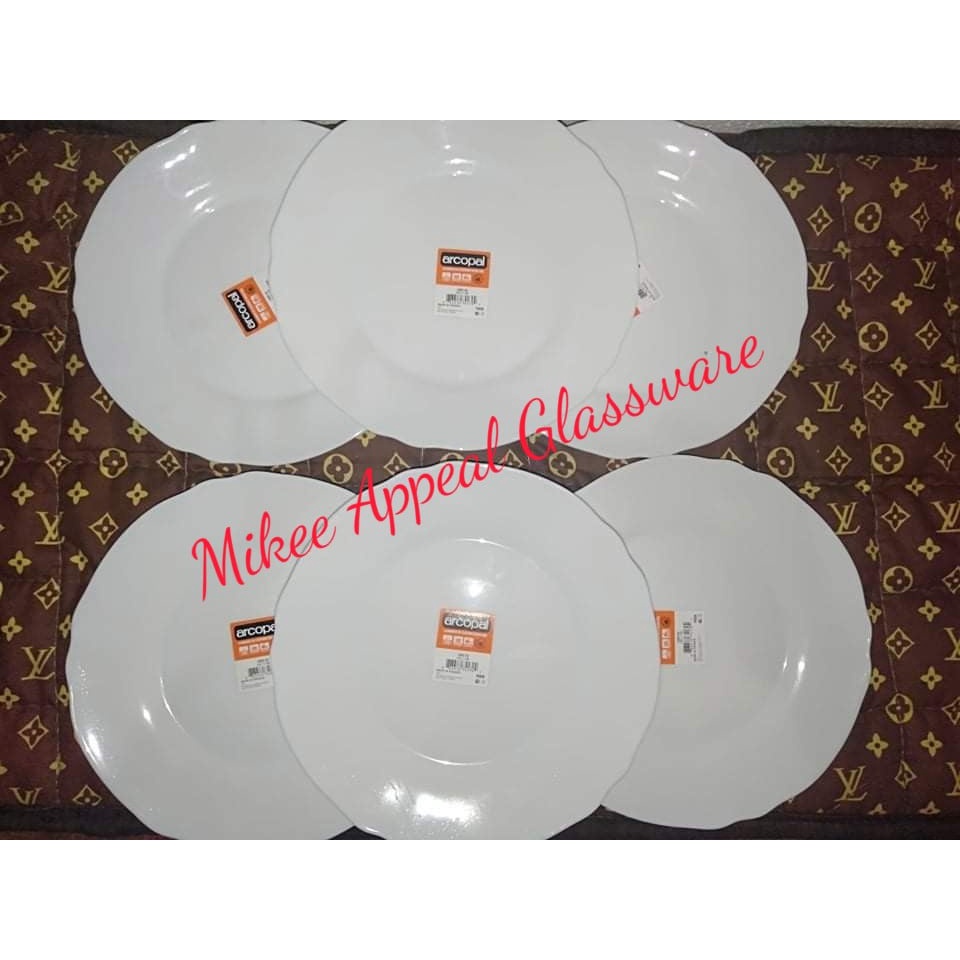 ♟Arcopal Louis 24cm Dinner Plate Set of 12pcs (ON HAND) Shopee Philippines