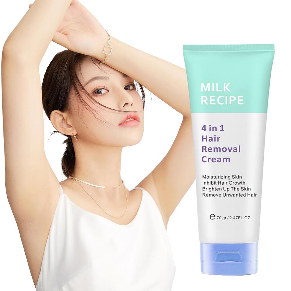 70g 4 In1 Hair Removal Cream Painless Hair Remover For Armpit Legs And