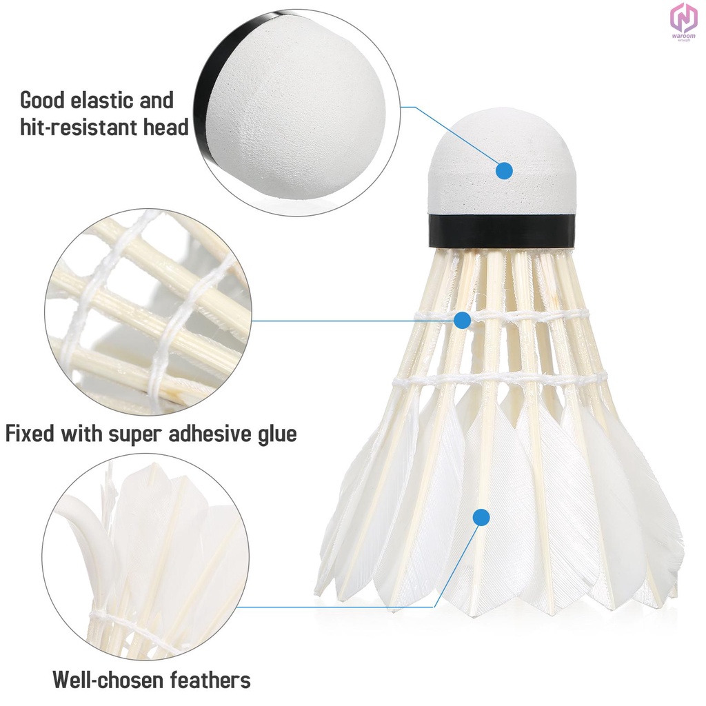 Windproof Durability with ST ] Shuttlecocks Outdoor Balls Sports Speed ...