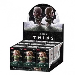 Zsiga Twin Series Blind Box POPMART big box [Genuine] Doll Cute Figures  Special Secret