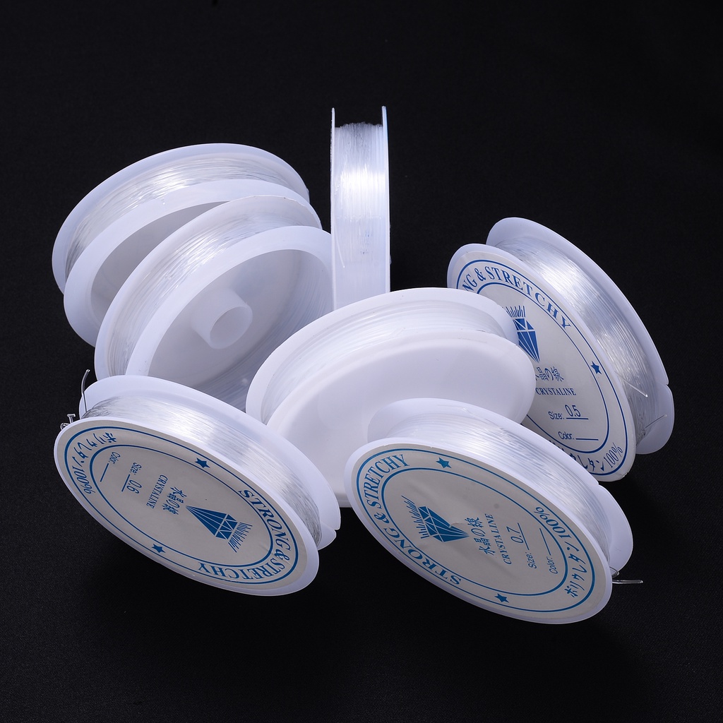 0 4 1 2mm transparent elastic thread cords crystal line rope string for