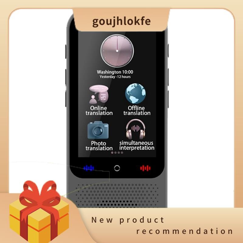 goujhlokfe S80 Pro AI Translation Device Real Time Smart Voice Photo ...
