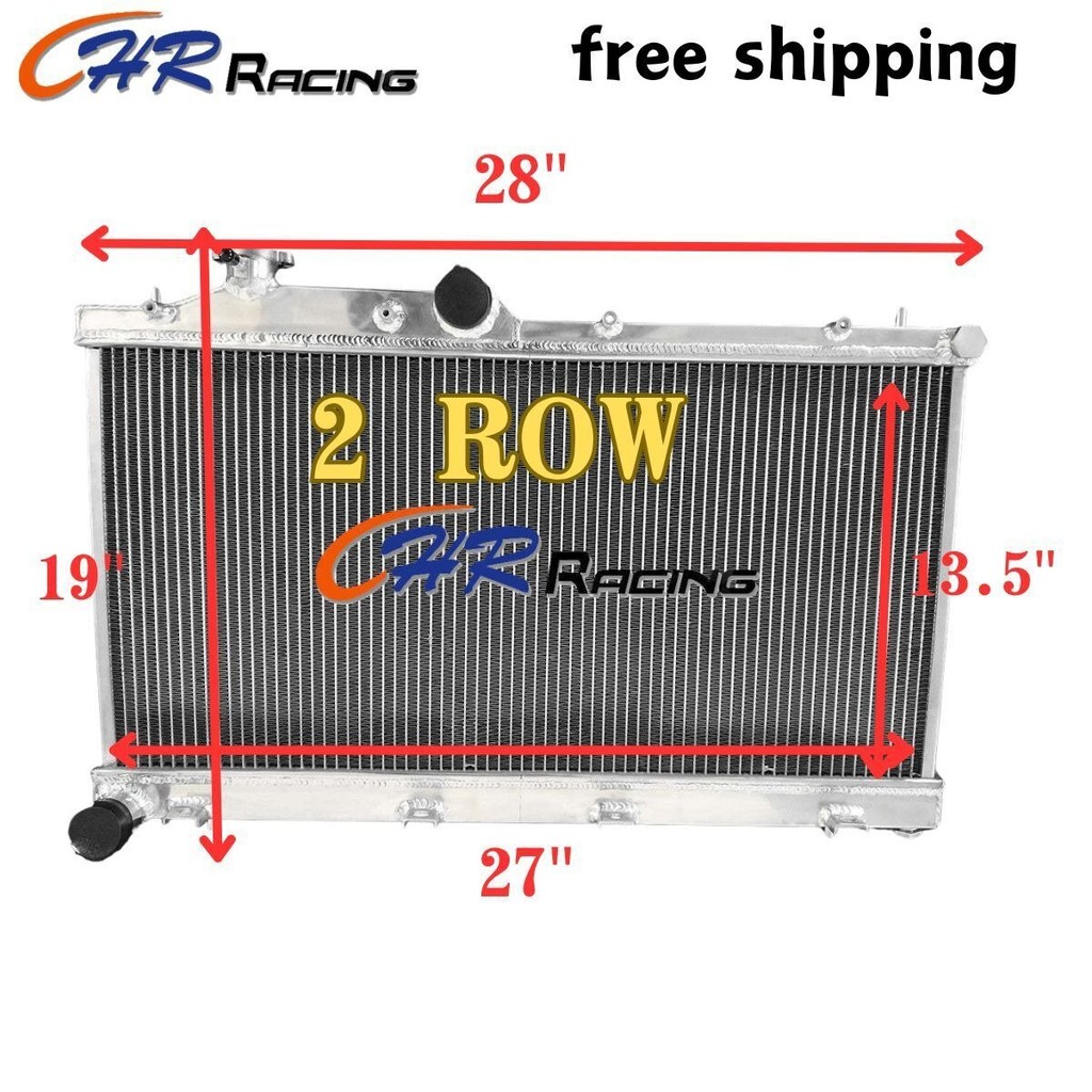 Product image Aluminum Radiator for 2008-2014 Subaru Impreza WRX JDM ...