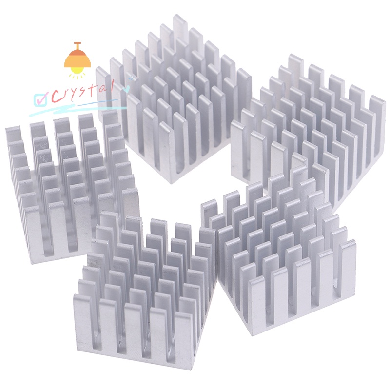 Crystal- 5Pcs 20x20x15mm Cooling Accessories DIY Heatsink CPU GPU Chip ...