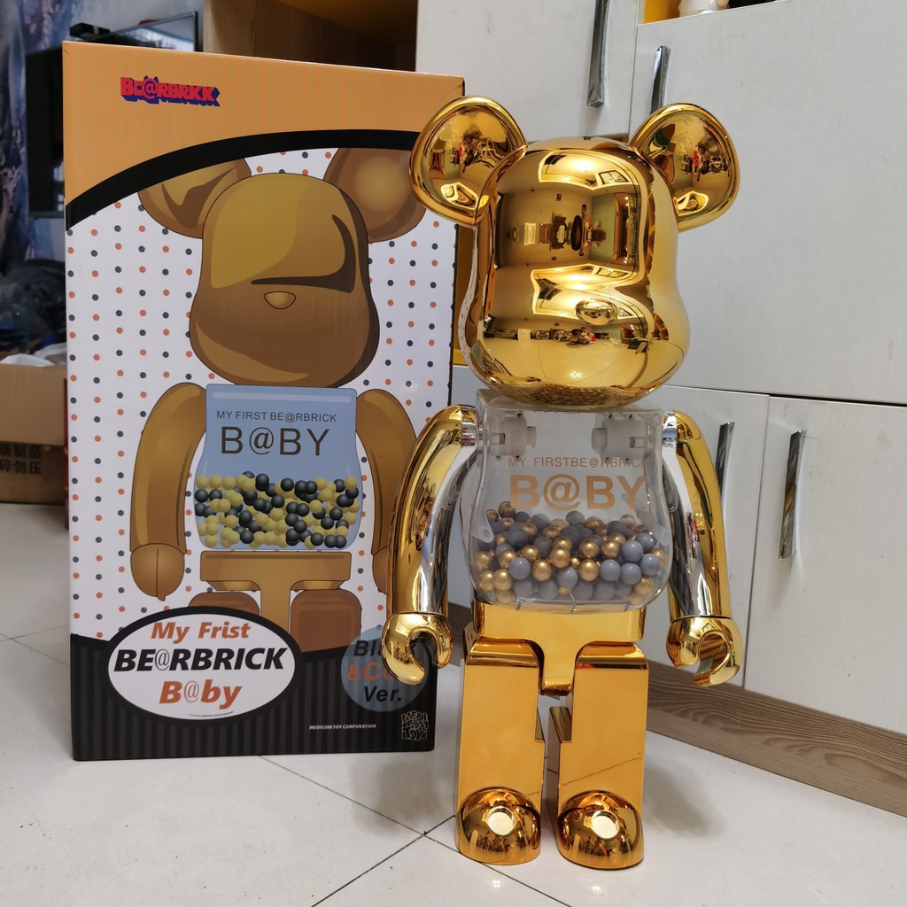 MY FIRST BE@RBRICK B@BY GOLD & SILVER（MY FIRST BE@RBRICK B