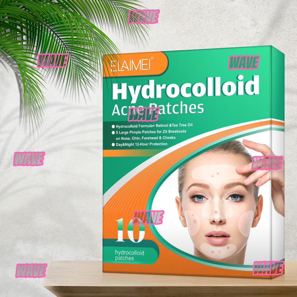 wave Invisible Hydrocolloid Acnes Removal Pimple Patch Treatment Stickers Bandages For Acnes