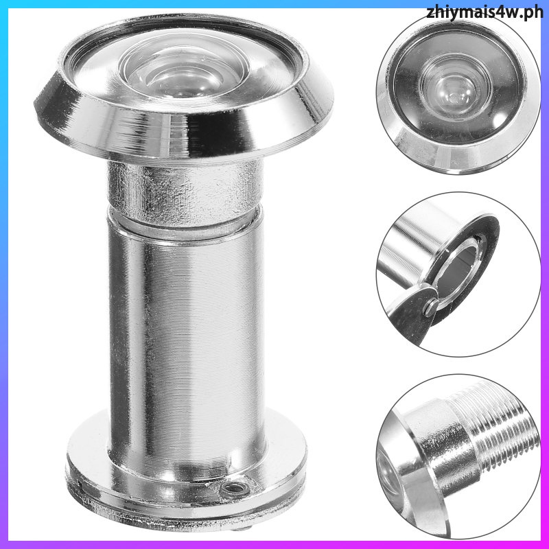 Security Doors Front Antitheft Peephole Eye Viewer Cover Stainless