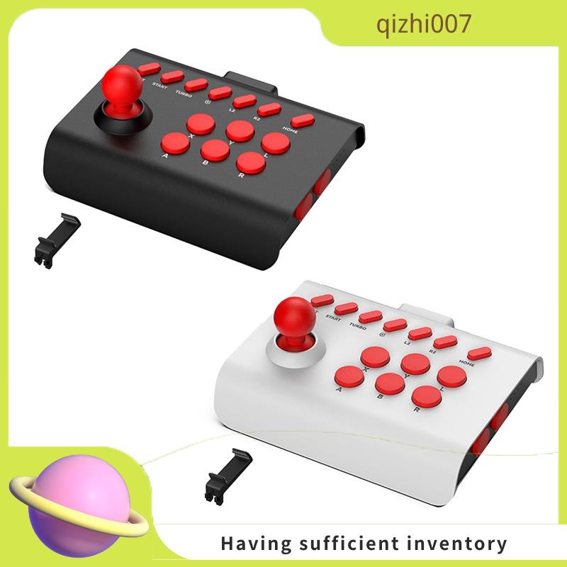qizhi007 2.4G Wireless Wired Game Joystick Controller Arcade Console