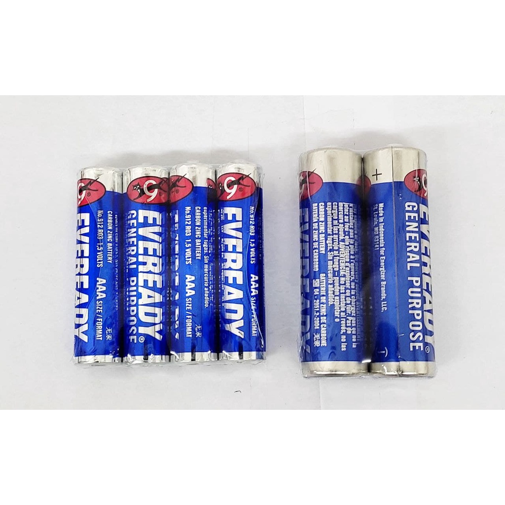 Orignal Eveready Battery 2a3a Blue Shopee Philippines 3208