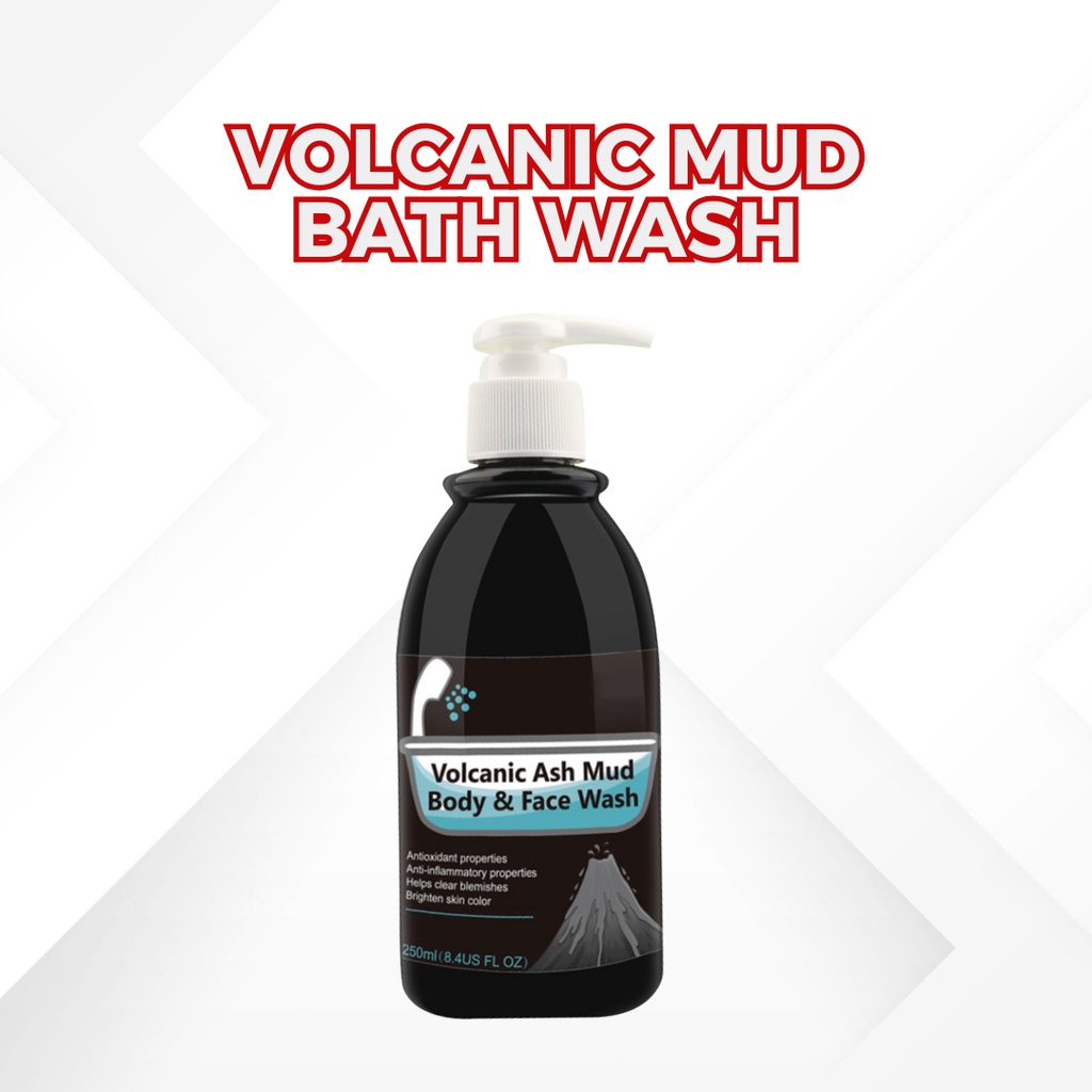Volcanic Mud Bath Wash Body Wash Whitening Shower Gel Shower Gel Body