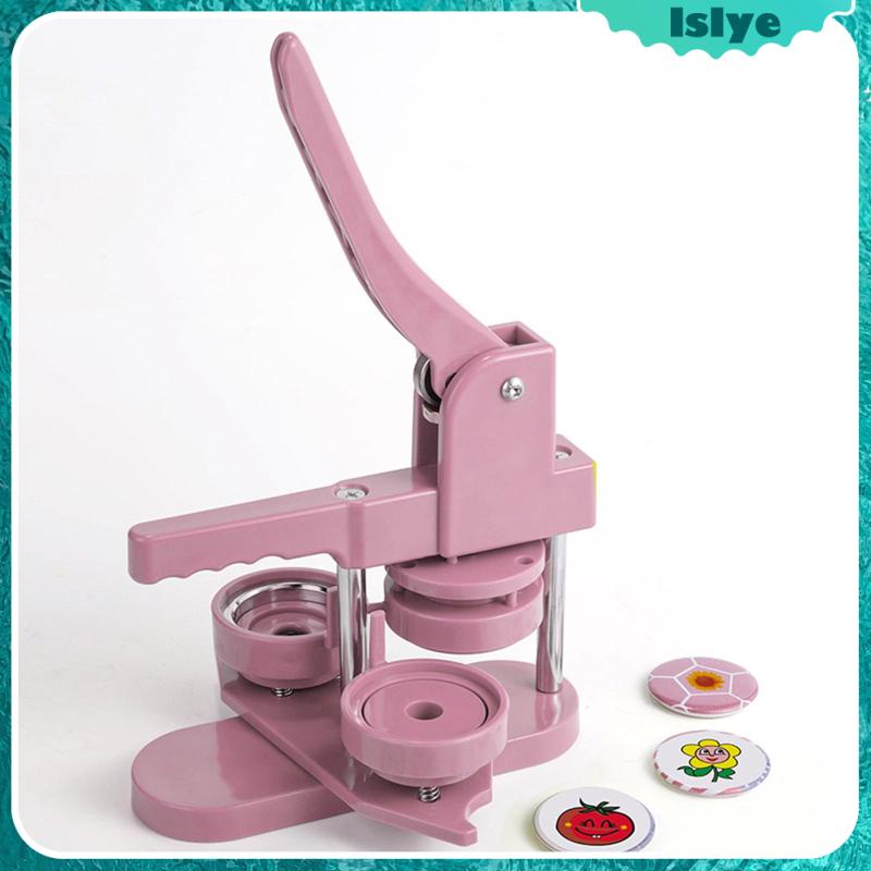 [Lslye] Button Maker Machine Pin Button Making Tool Supplies 58mm ...