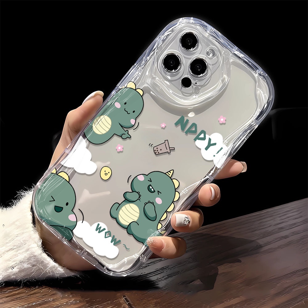 Green Dinosaur Phone Case Samsung A51 A24/A24 5G A10s/M10s Samsung S20