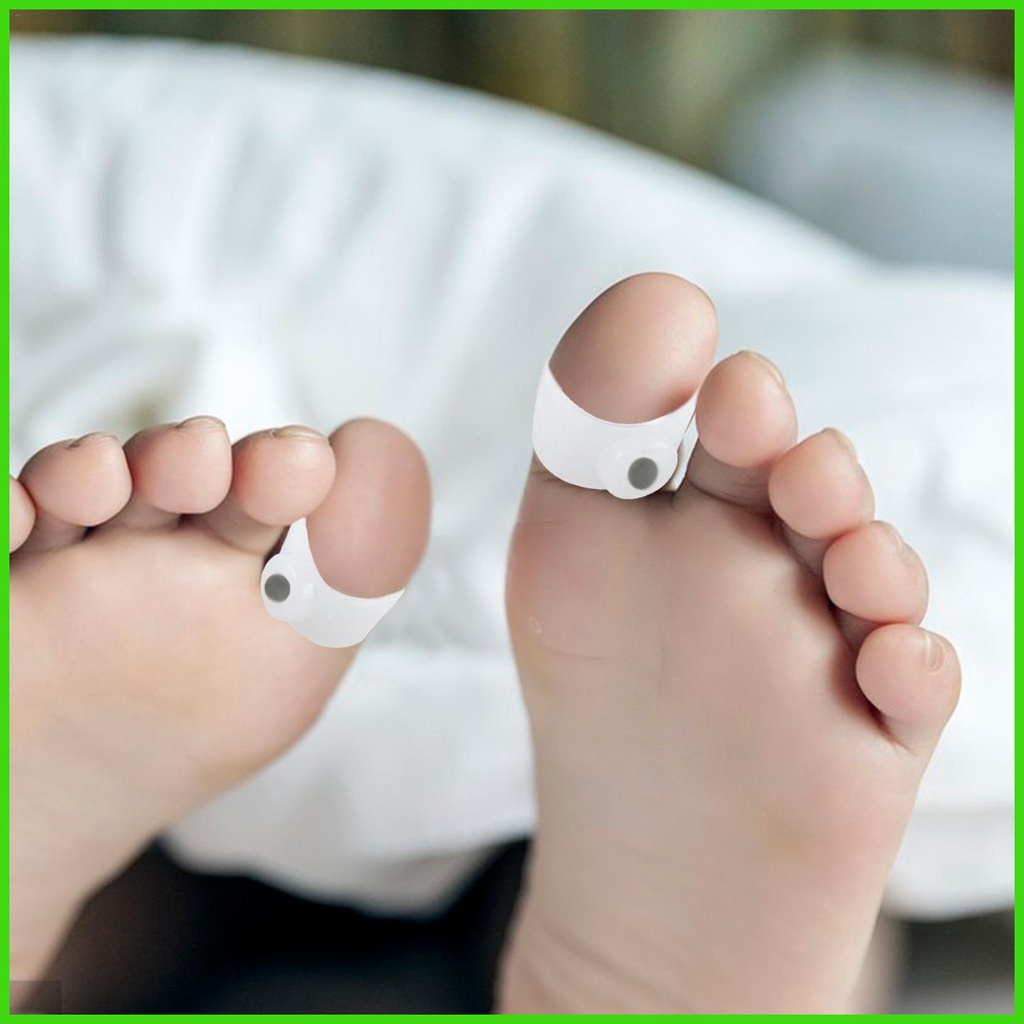 Fats Body Silicone Foot Massage Toe Rings Improve Slimming
