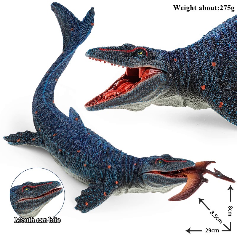 New Sealife Animals Model Prehistoric Mosasaurus Liopleurodon 