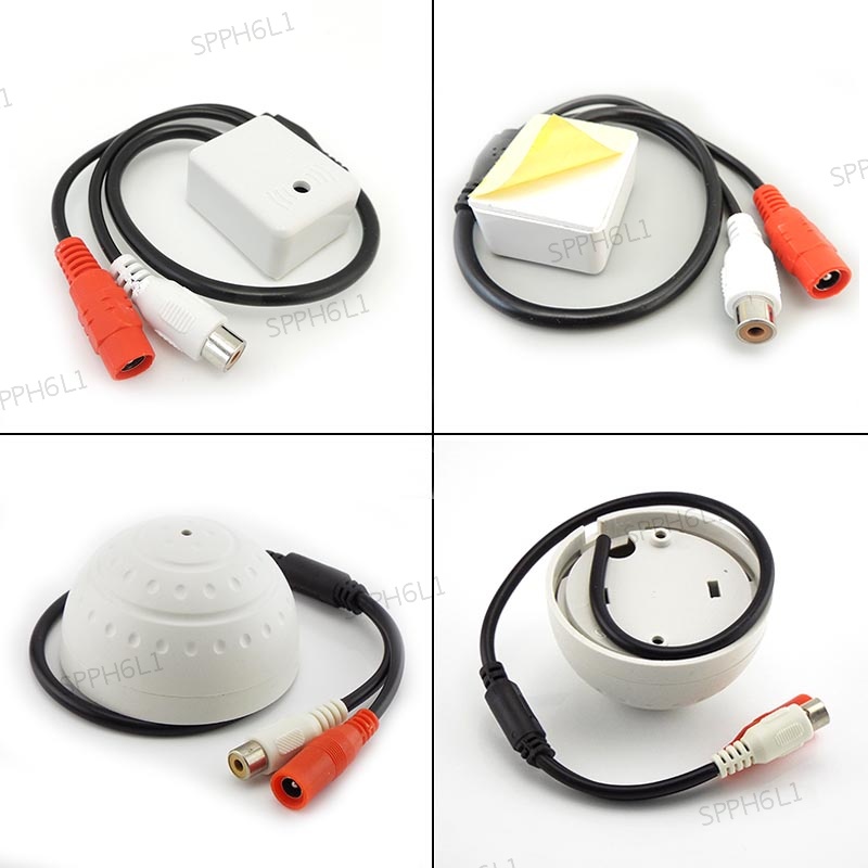 Mini CCTV Microphone Sound Monitor Audio Pick Up Device For Security ...