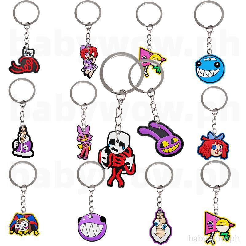 THE AMAZING DIGITAL CIRCUS Pomni Jax Cartoon PVC Soft Rubber DIY Cute