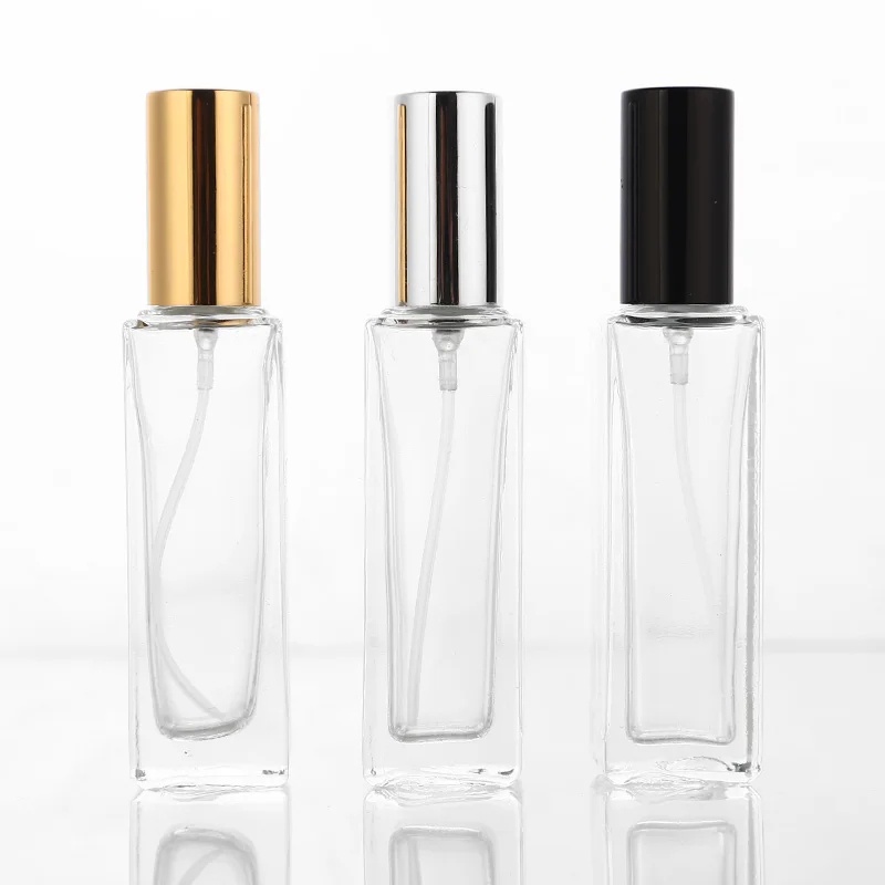 5Pcs 10ML Mini Portable Transparent Glass Perfume Spray Bottles/Refillable  Fragrance Sub-packaging Empty Bottle