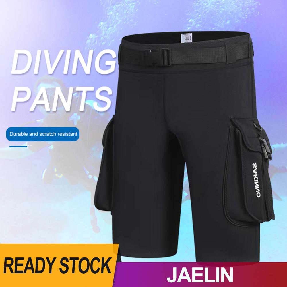 3mm Neoprene Wetsuit Tech Shorts Keep Warm Unisex Wetsuit Cargo Shorts