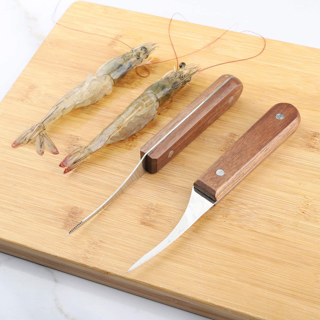 2pcs/Set Stainless Steel Shrimp Peeler Shrimp Thread Cleaner Shrimp ...