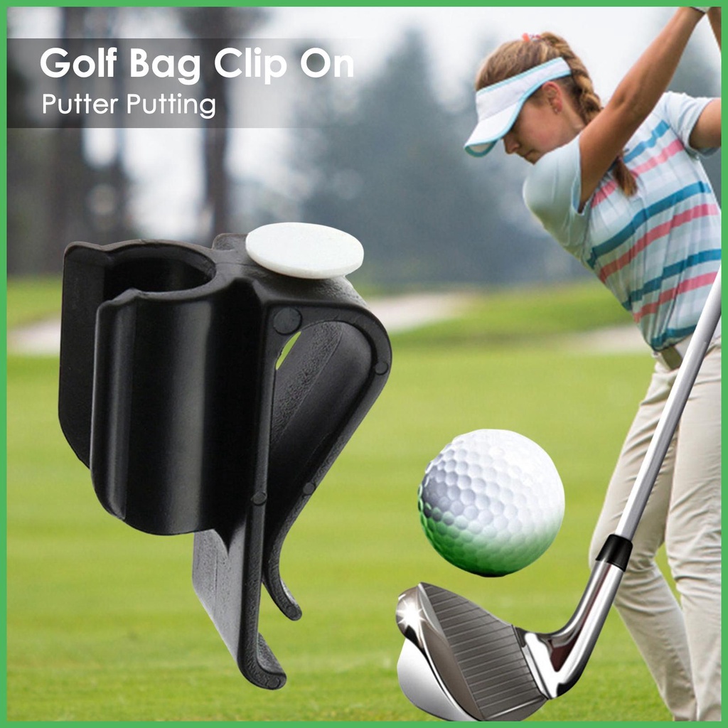 Golf Putter Clip Golf Bag Clip on Putter Holder Golf Club Bag Clips On ...